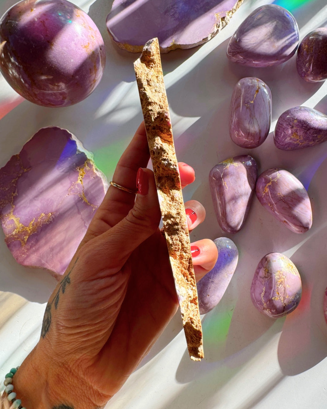 Phosphosiderite Slab - AAA