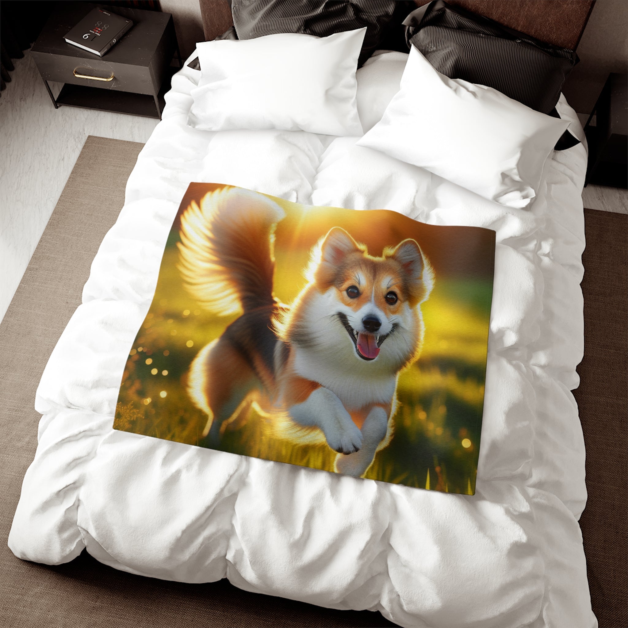 Sweatshirt Blanket – Plush Fleece Throw, 2 Size Options