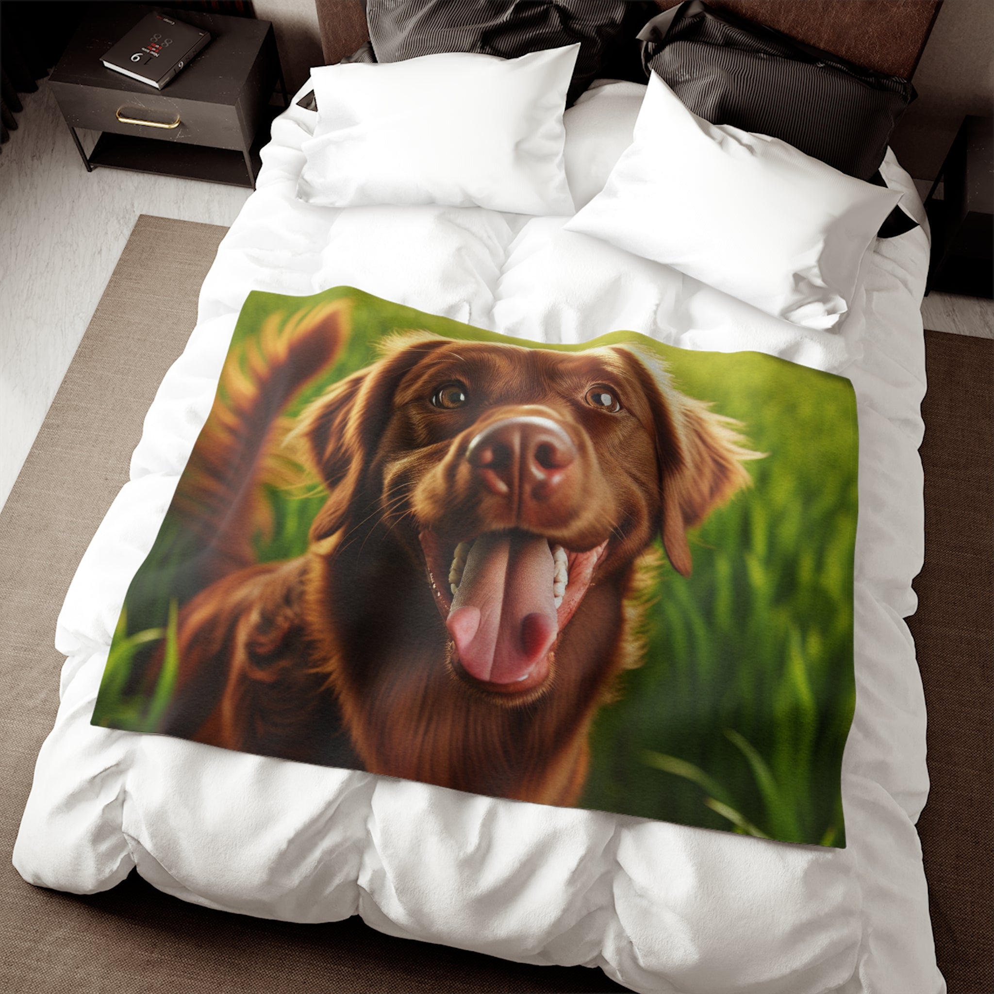 Sweatshirt Blanket – Plush Fleece Throw, 2 Size Options