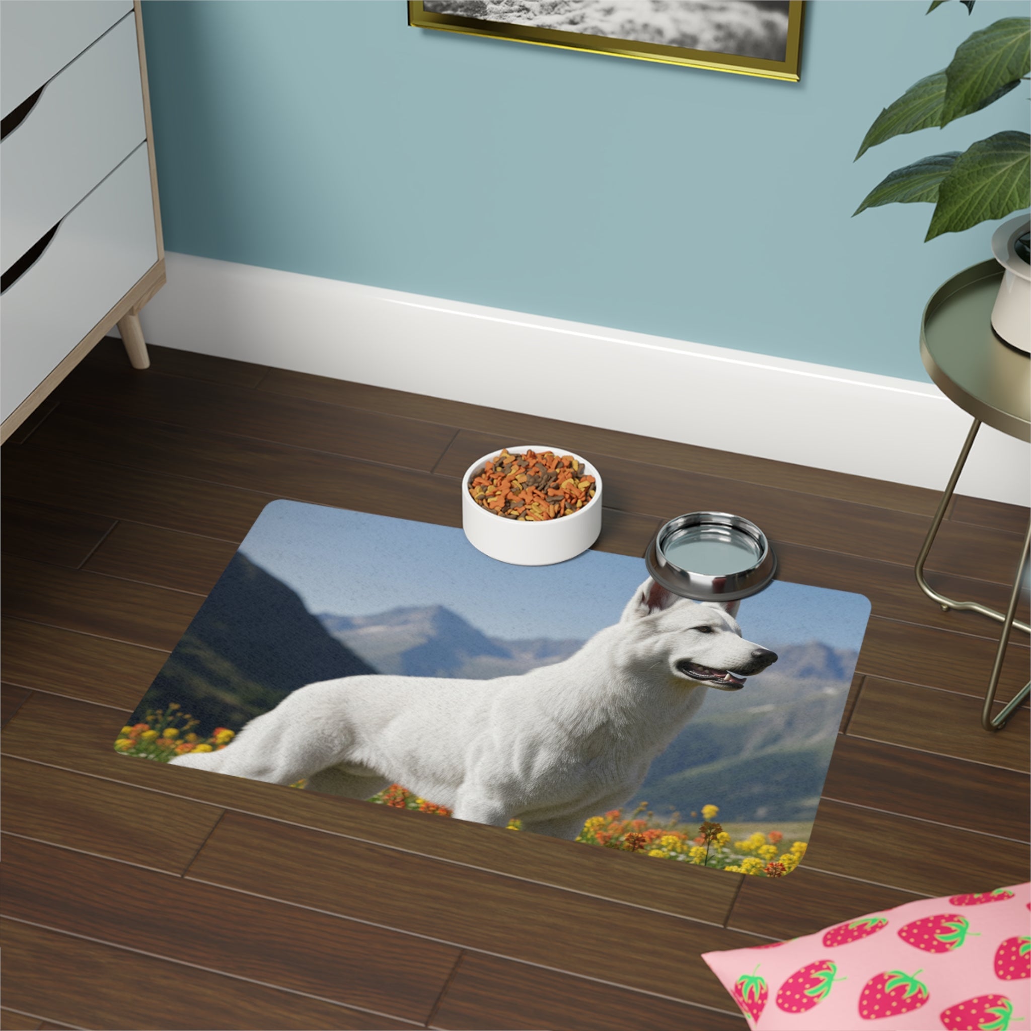 Non-Slip Pet Food Mat – Waterproof Feeding Mat for Dogs