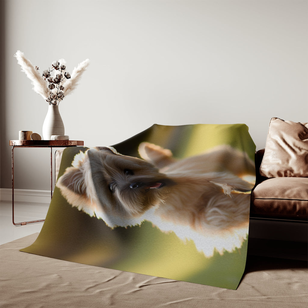 Sweatshirt Blanket – Plush Fleece Throw, 2 Size Options