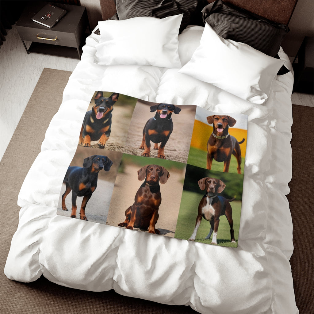 Sweatshirt Blanket – Plush Fleece Throw, 2 Size Options