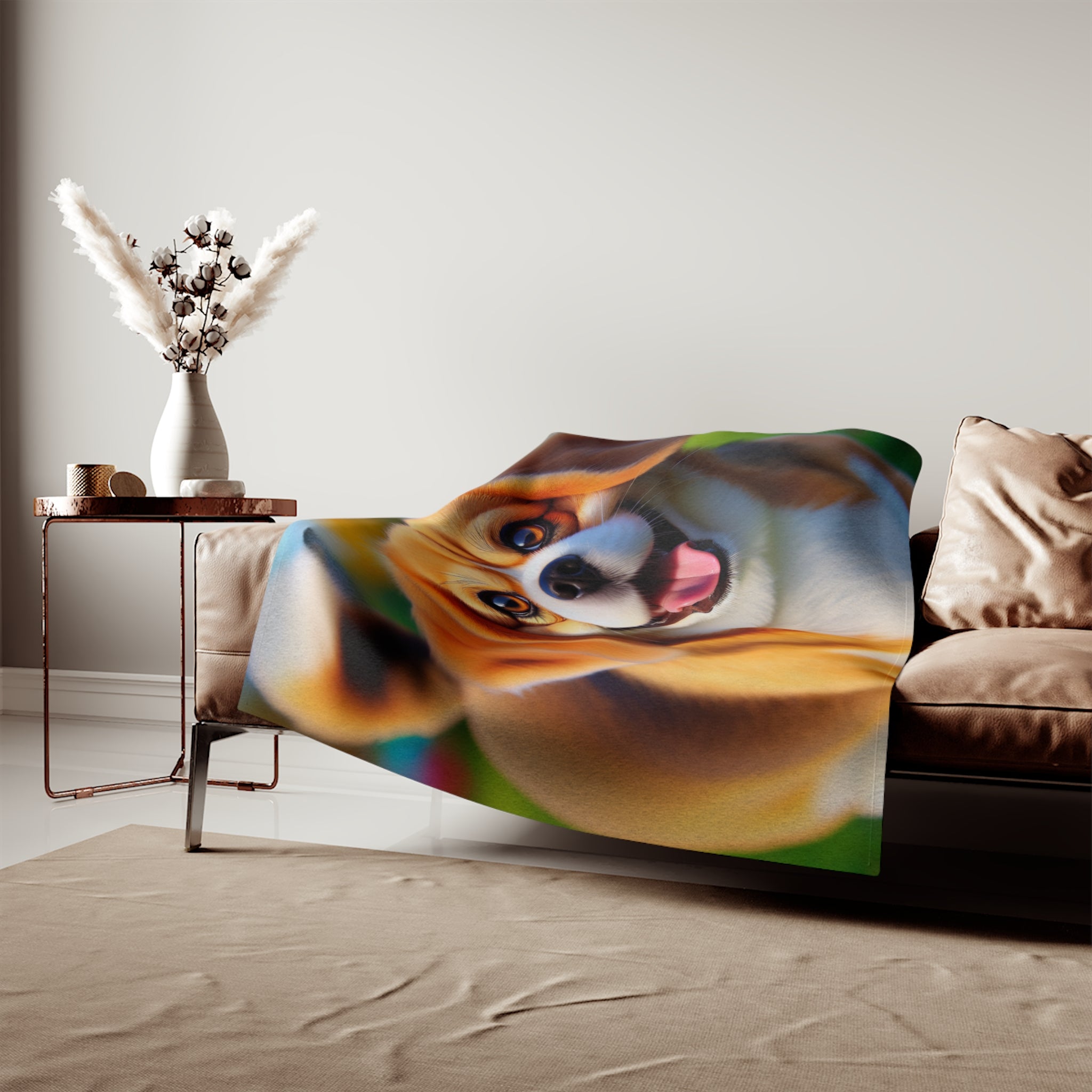 Sweatshirt Blanket – Plush Fleece Throw, 2 Size Options