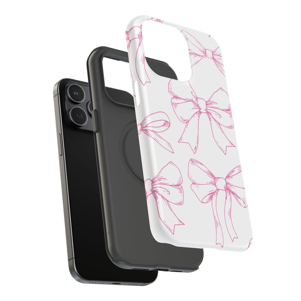 Customizable: Cute Bow Pattern Phone Case