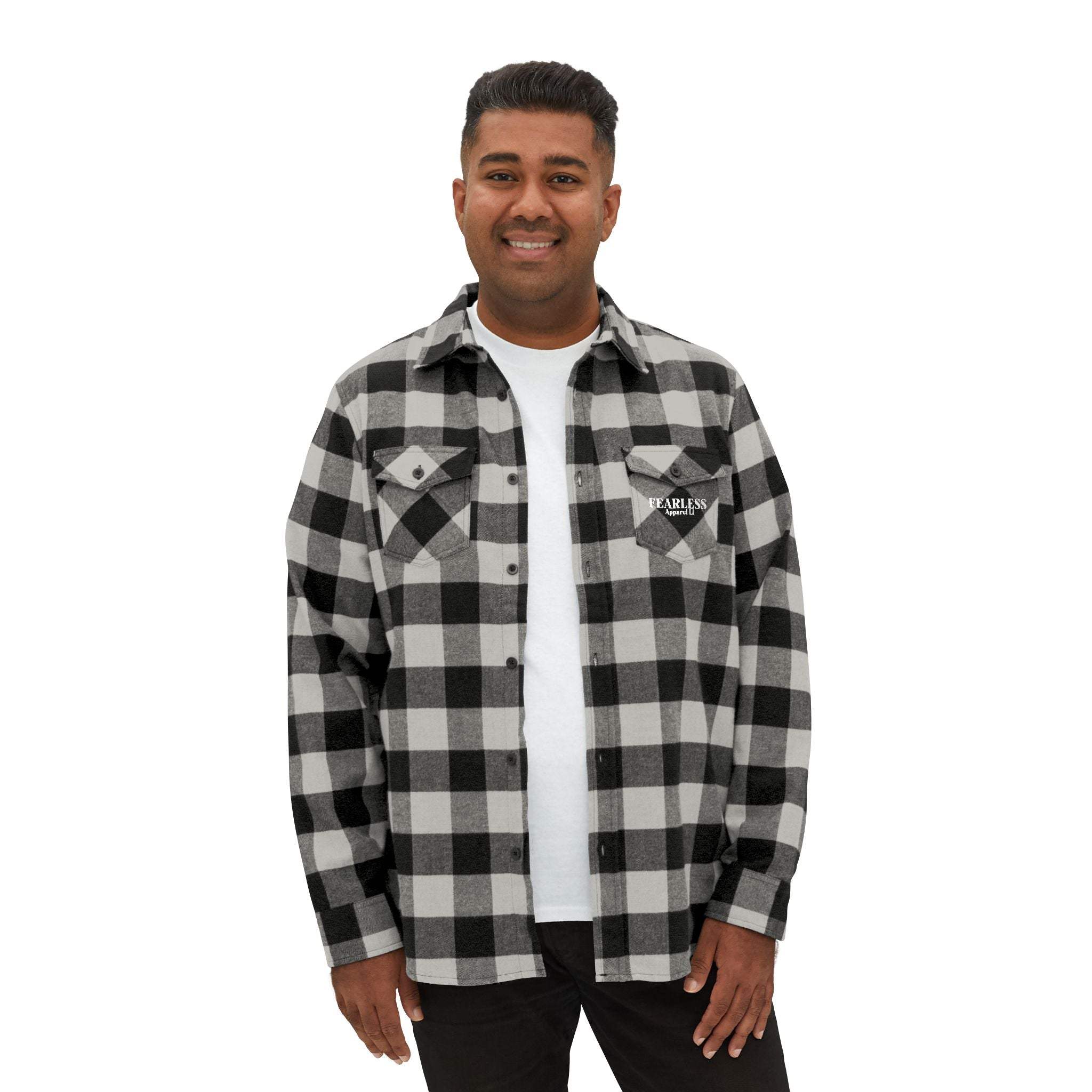 FearlessLi Flannel Shirt