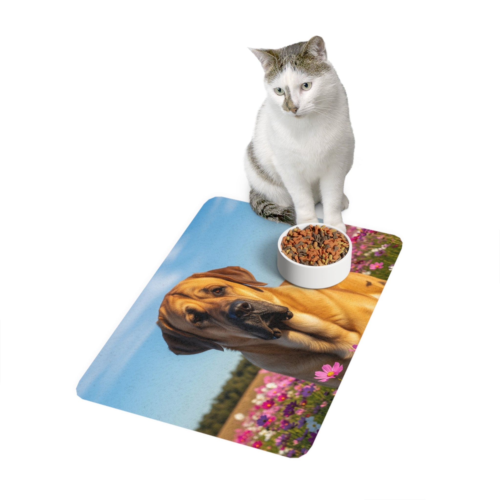 Non-Slip Pet Food Mat – Waterproof Feeding Mat for Dogs