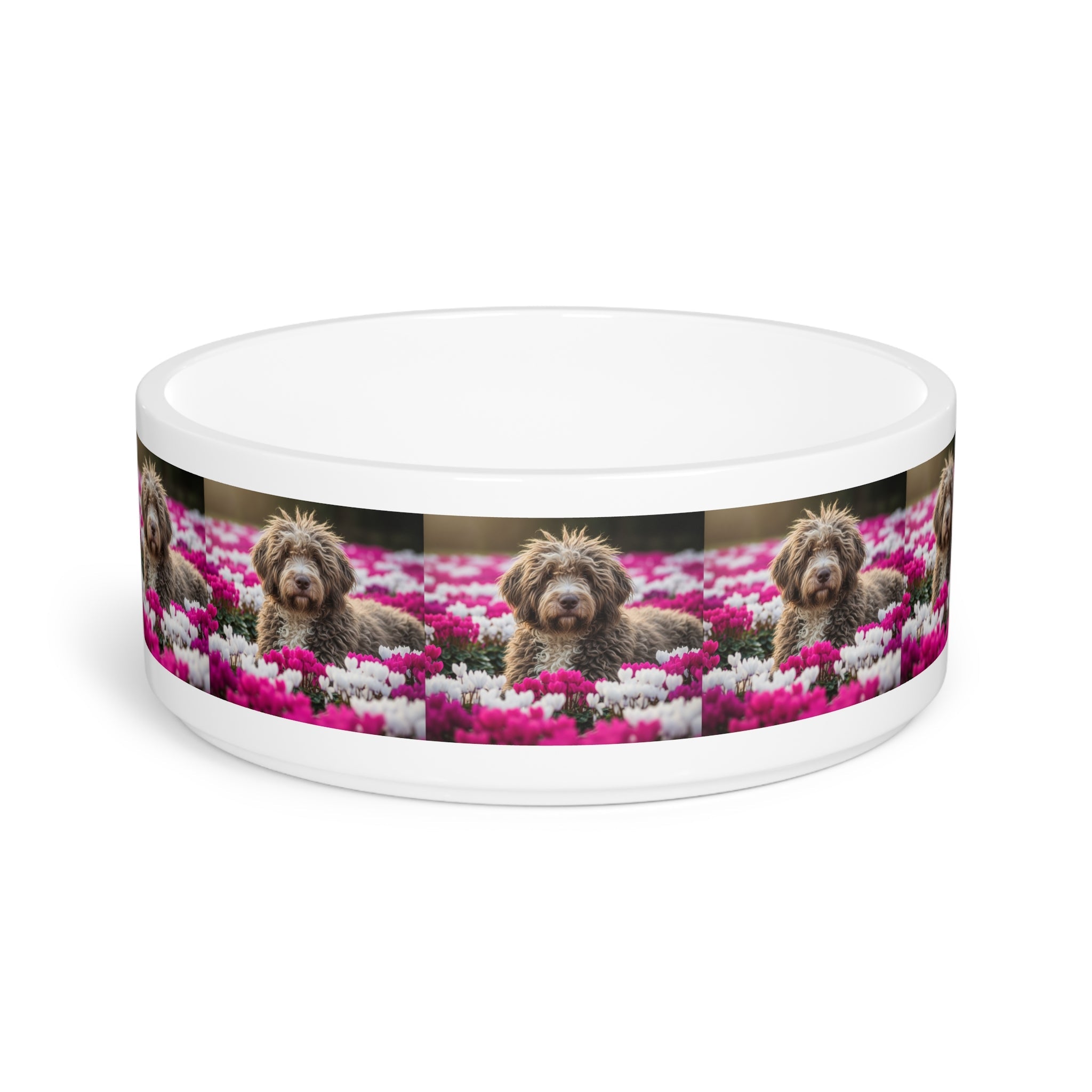 Ceramic Pet Bowl – 16 oz Dog Feeding Bowl
