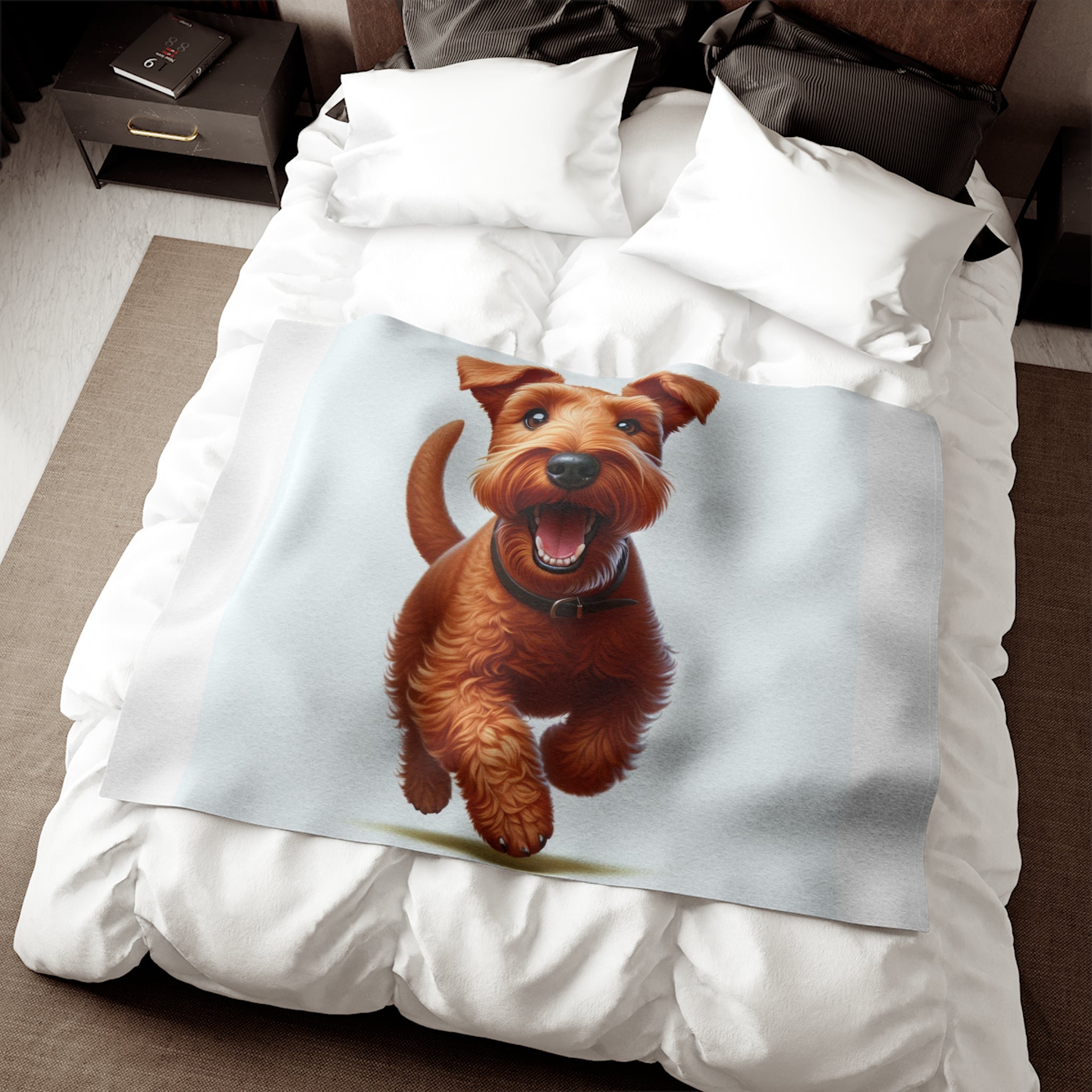 Sweatshirt Blanket – Plush Fleece Throw, 2 Size Options