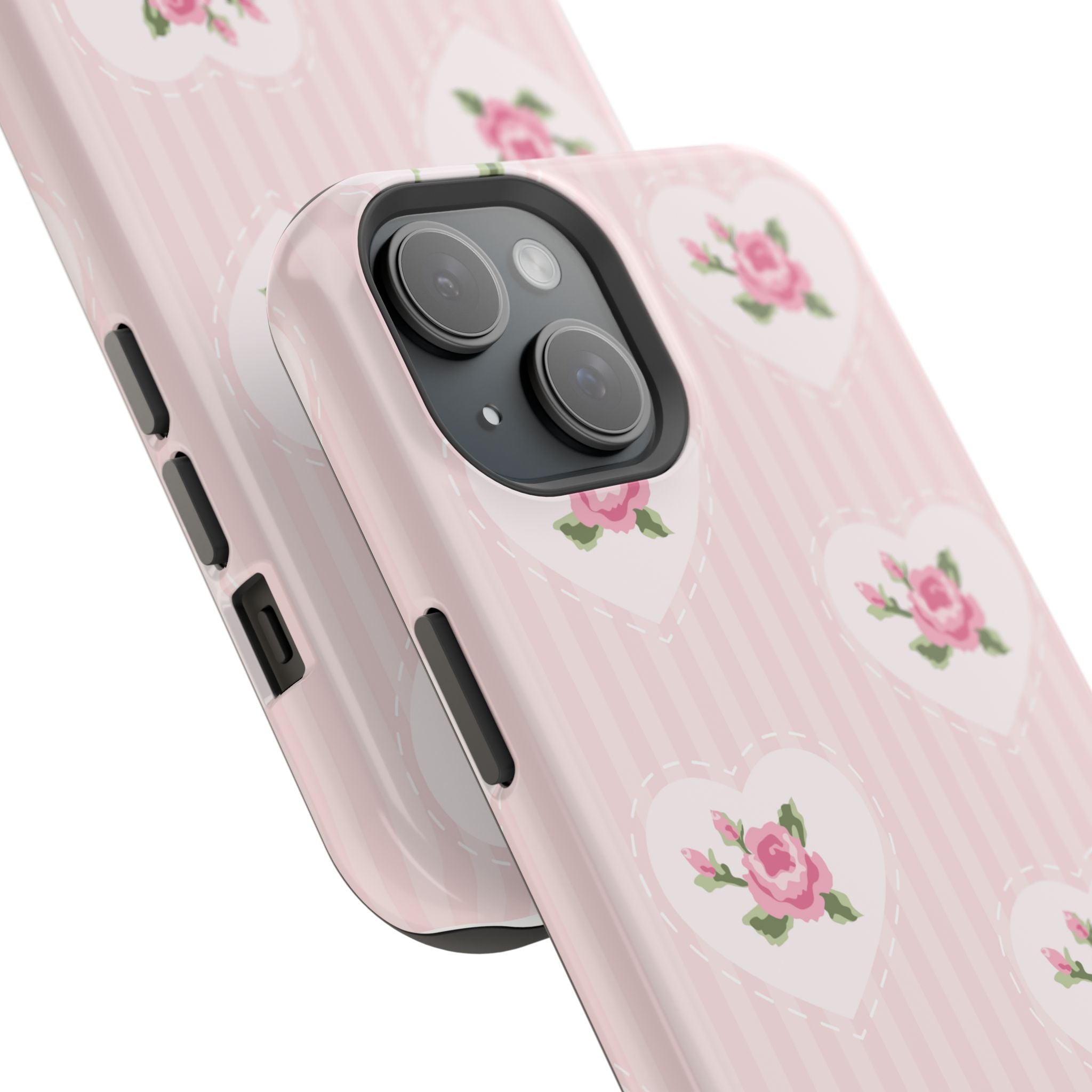 Customizable: Floral Heart Phone Case