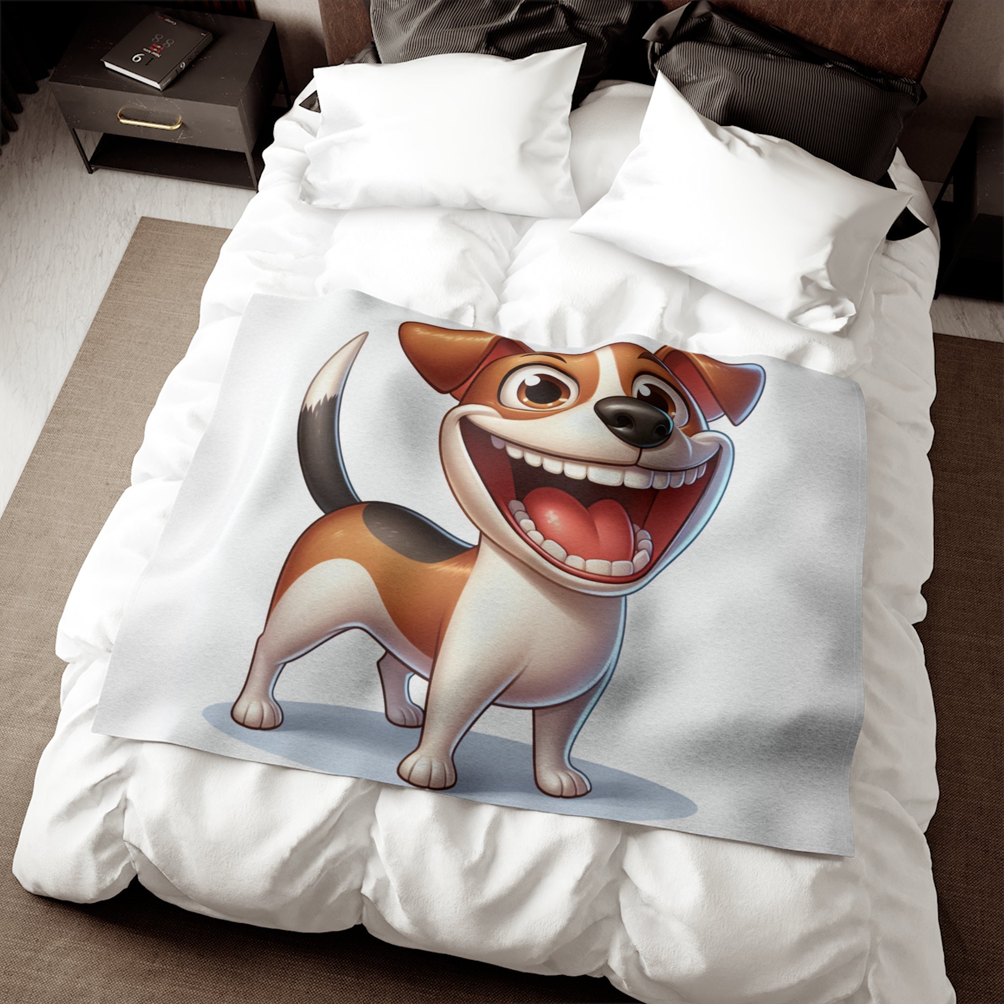 Sweatshirt Blanket – Plush Fleece Throw, 2 Size Options