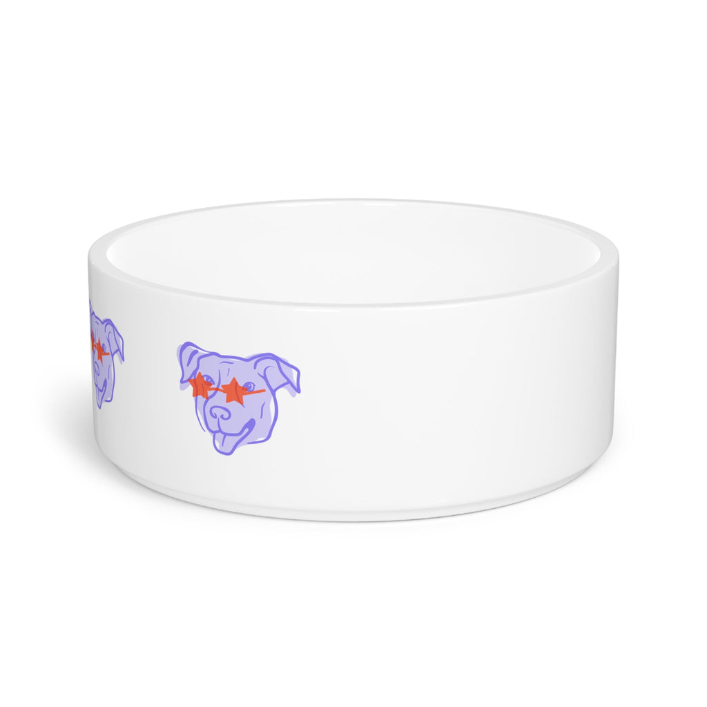 Ceramic Pet Bowl – 16 oz Dog Feeding Bowl