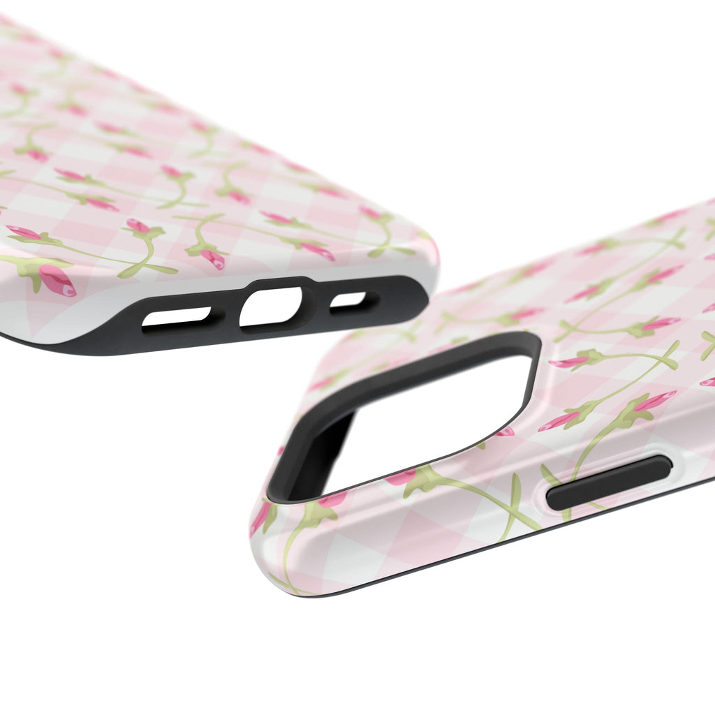 Customizable: Floral Impact-Resistant Phone Case