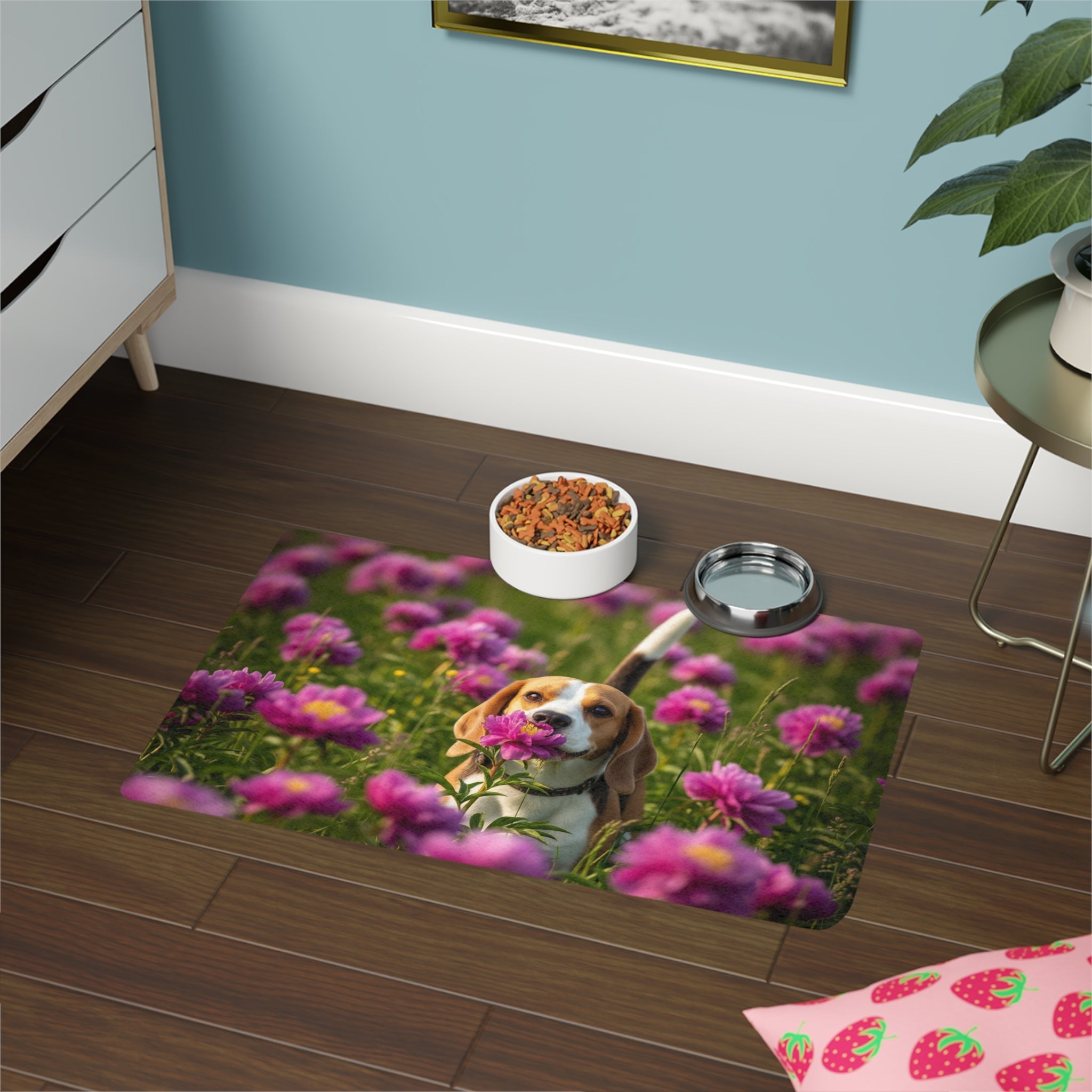 Non-Slip Pet Food Mat – Waterproof Feeding Mat for Dogs