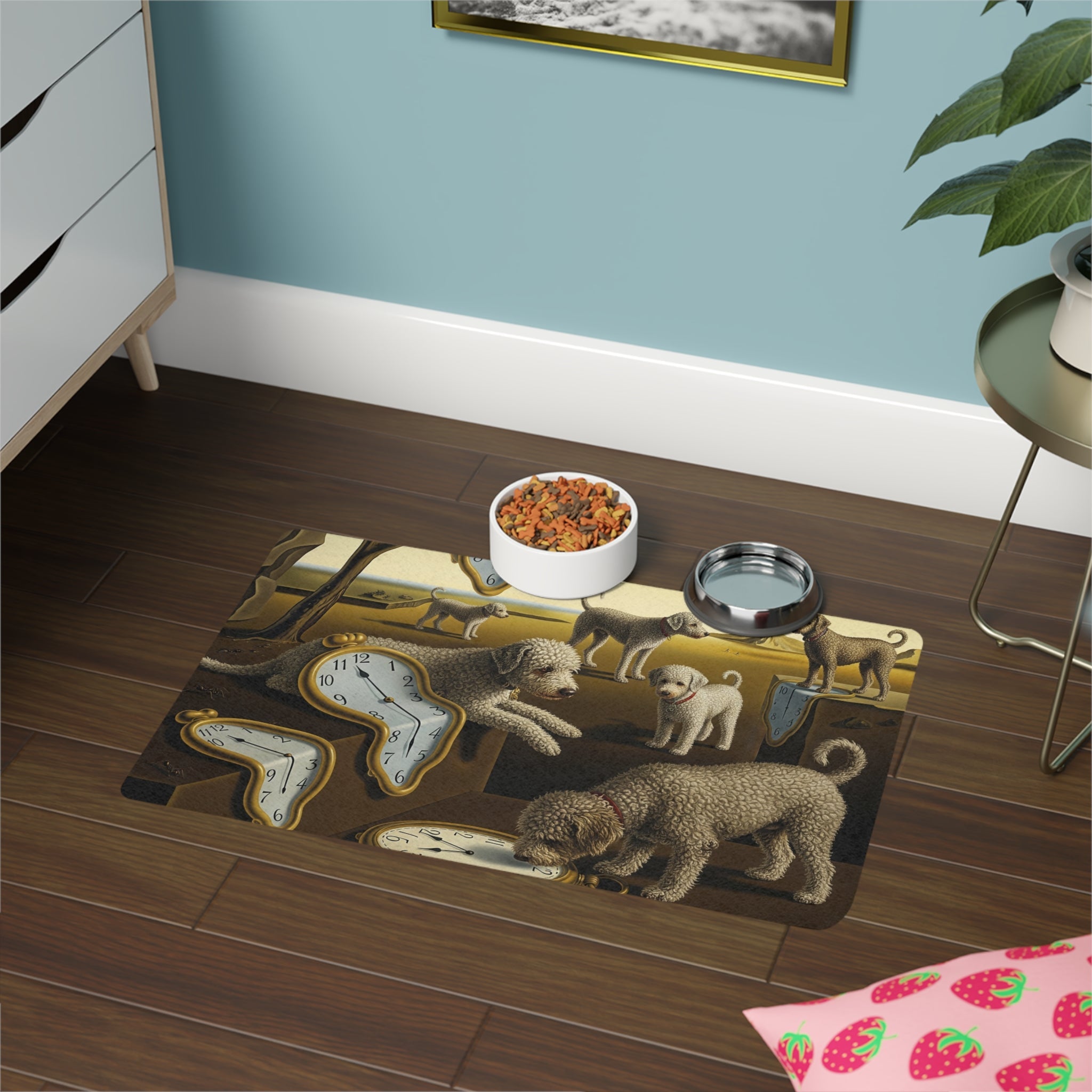 Non-Slip Pet Food Mat – Waterproof Feeding Mat for Dogs