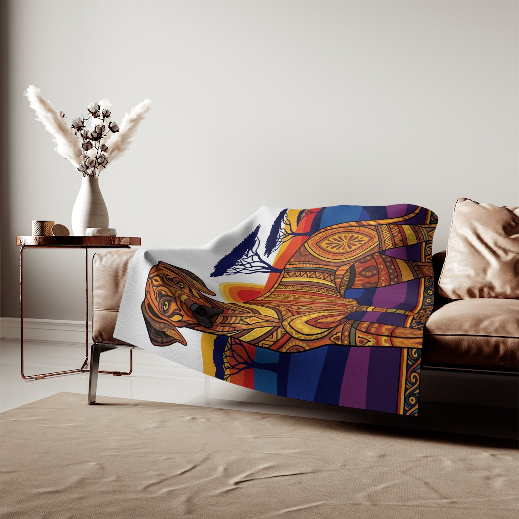 Sweatshirt Blanket – Plush Fleece Throw, 2 Size Options