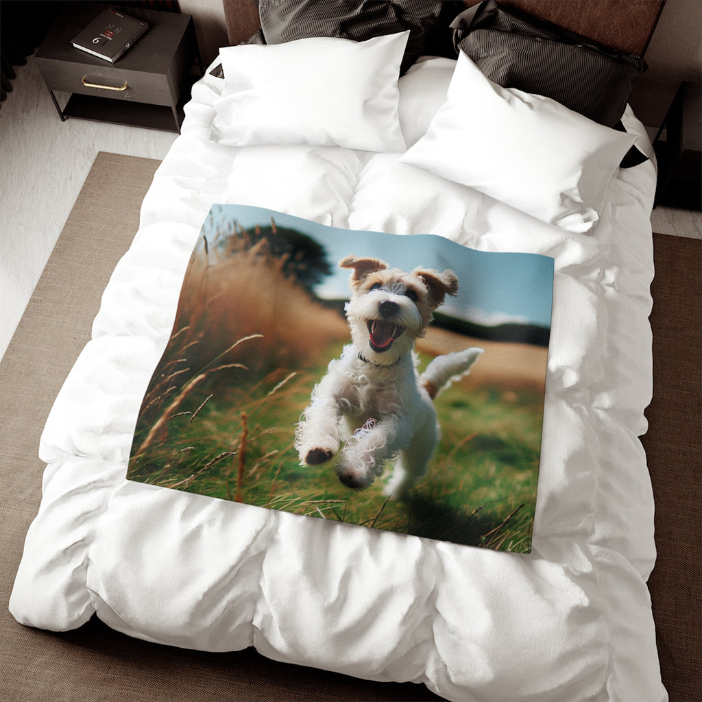 Sweatshirt Blanket – Plush Fleece Throw, 2 Size Options