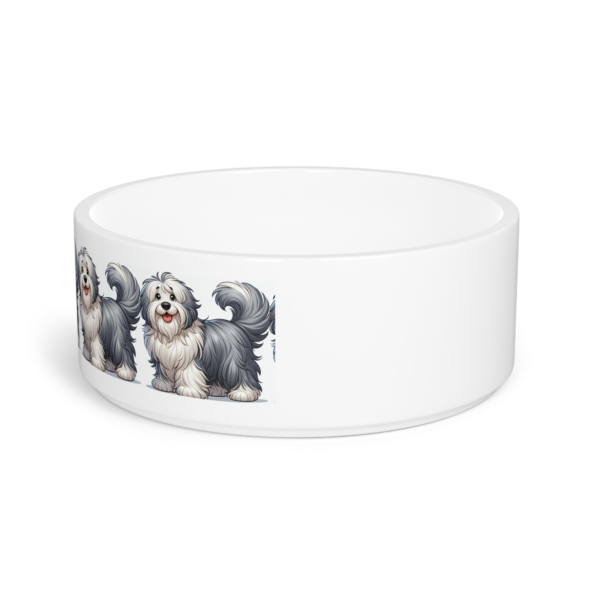 Ceramic Pet Bowl – 16 oz Dog Feeding Bowl