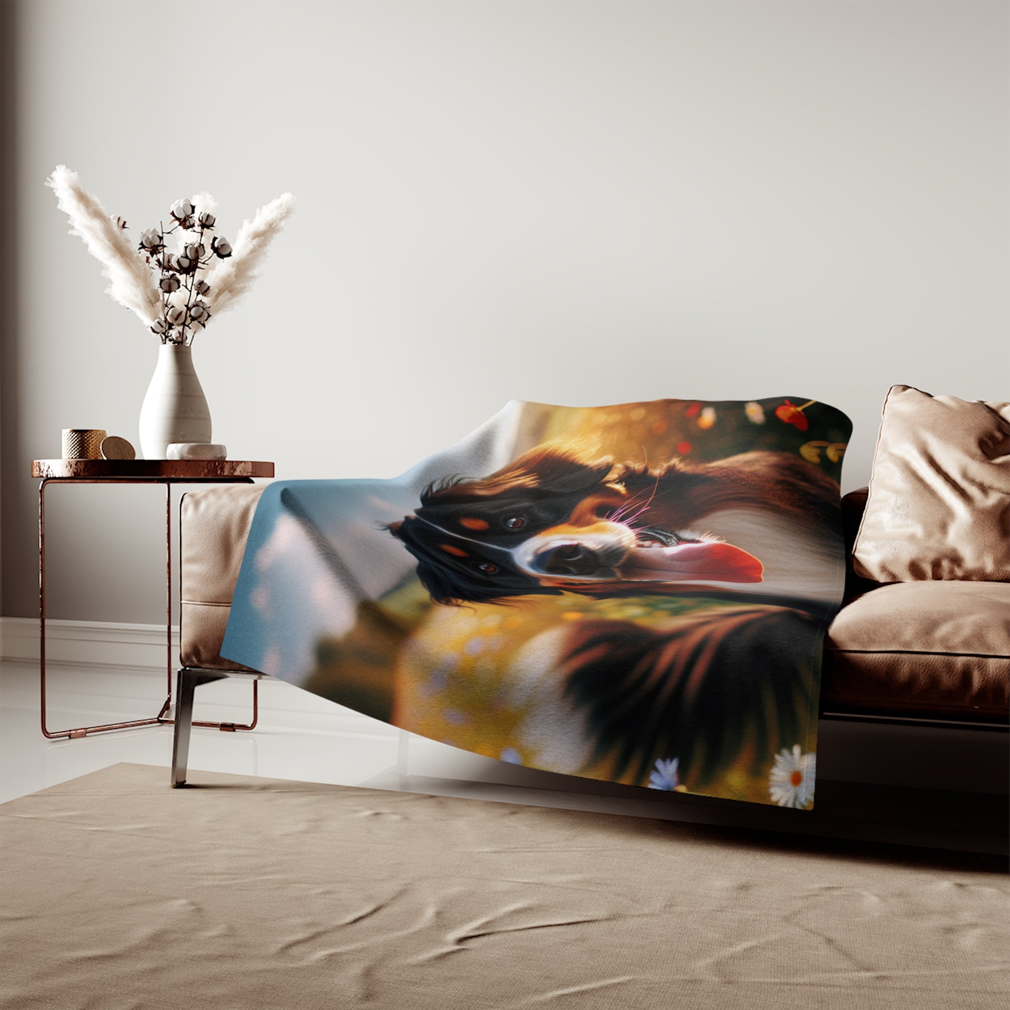 Sweatshirt Blanket – Plush Fleece Throw, 2 Size Options
