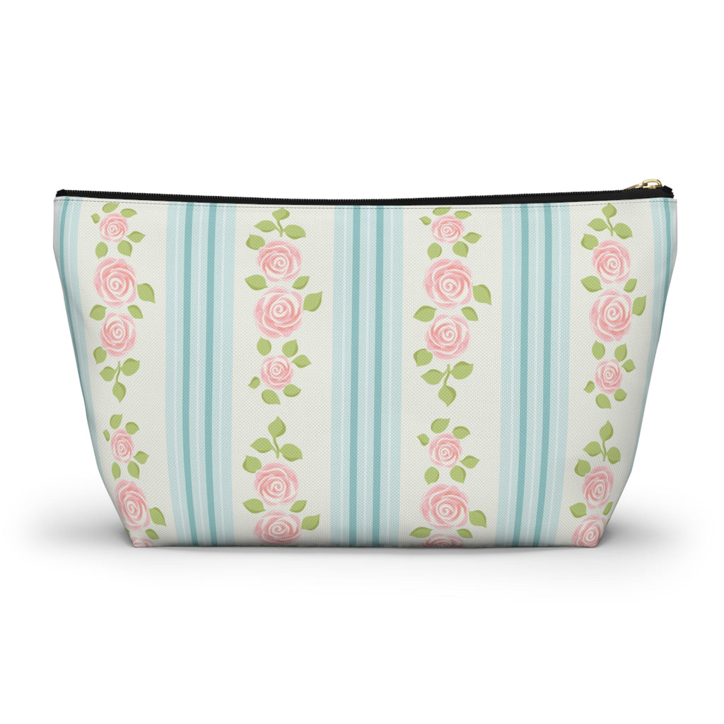 Customizable: Floral Accessory Pouch | Makeup Bag, Travel Organizer, Gift for Her, Wedding Favors, Small Storage, Toiletry Bag