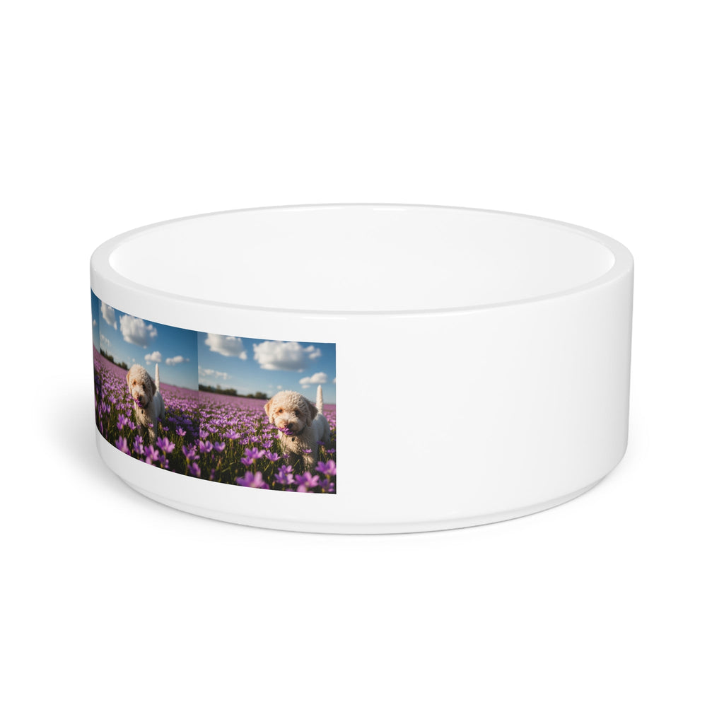 Ceramic Pet Bowl – 16 oz Dog Feeding Bowl