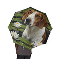48" Semi-Automatic Umbrella – Windproof Large Travel Rain Umbrella