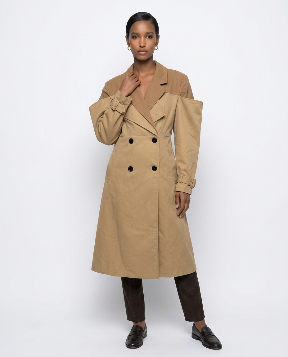 The Assemblage Cut-Out Trench Coat