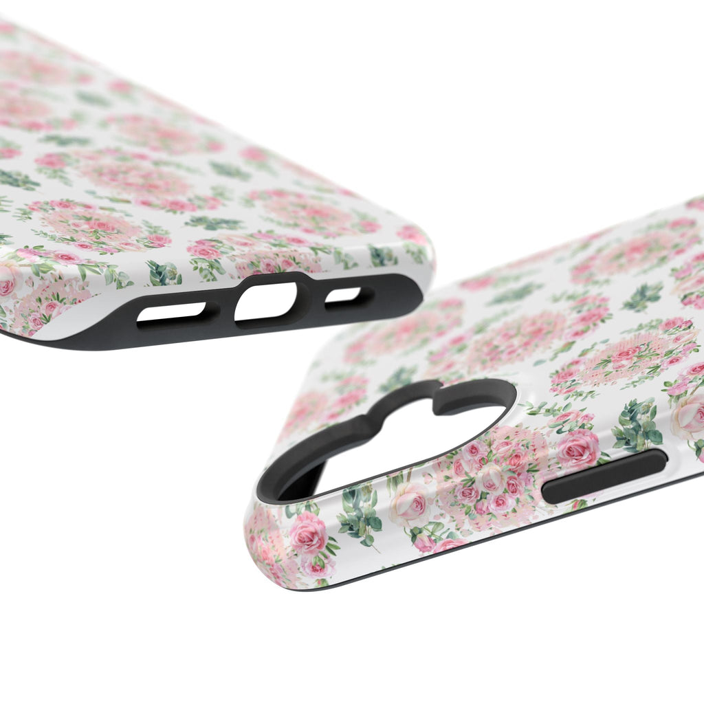 Customizable: Floral Impact-Resistant Phone Case