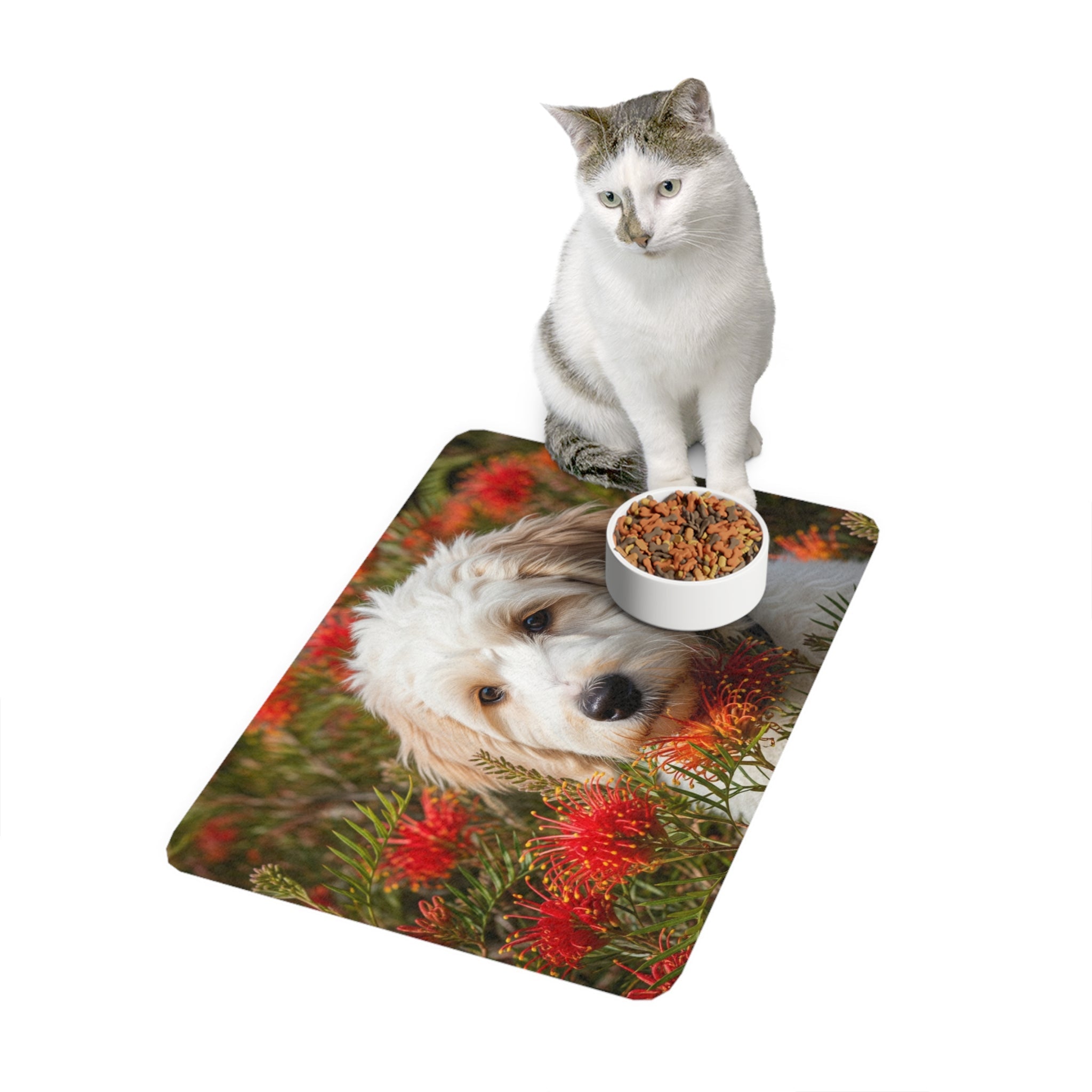 Non-Slip Pet Food Mat – Waterproof Feeding Mat for Dogs