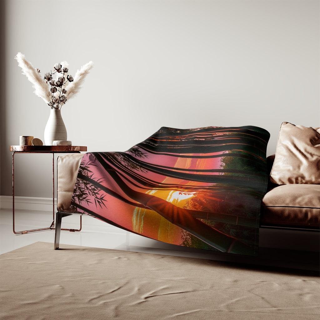 Sweatshirt Blanket – Plush Fleece Throw, 2 Size Options