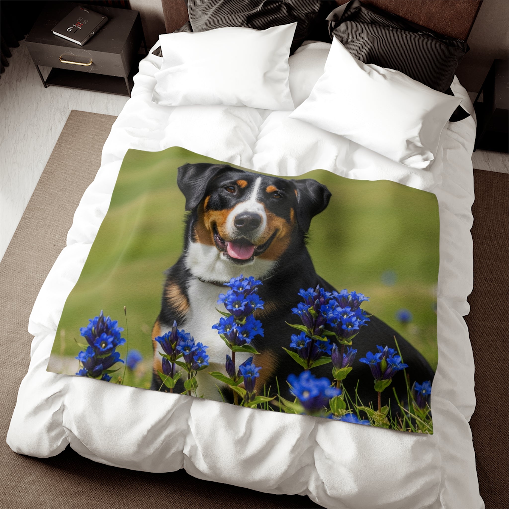 Sweatshirt Blanket – Plush Fleece Throw, 2 Size Options