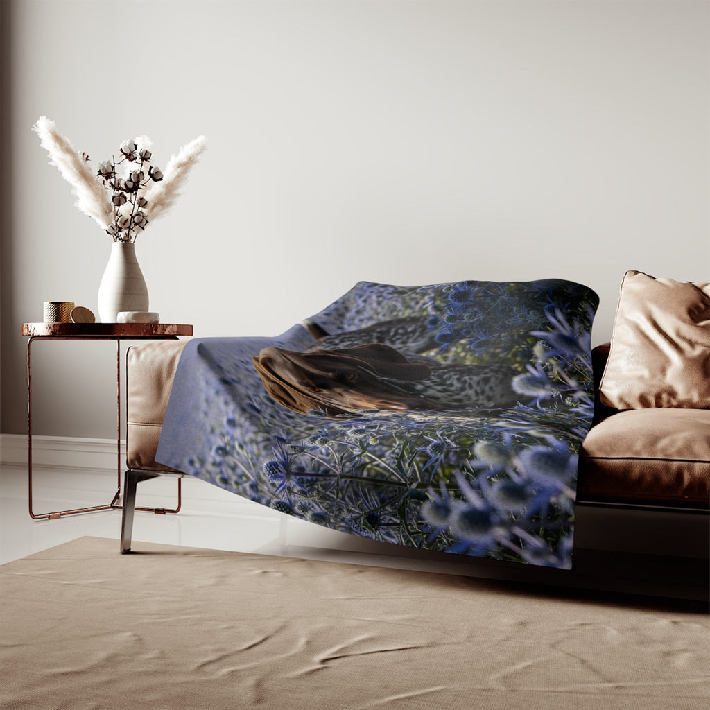Sweatshirt Blanket – Plush Fleece Throw, 2 Size Options