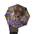 48" Semi-Automatic Umbrella – Windproof Large Travel Rain Umbrella