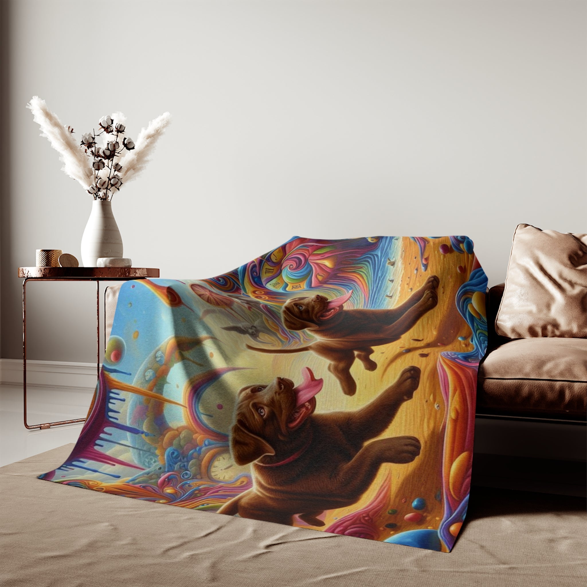 Sweatshirt Blanket – Plush Fleece Throw, 2 Size Options