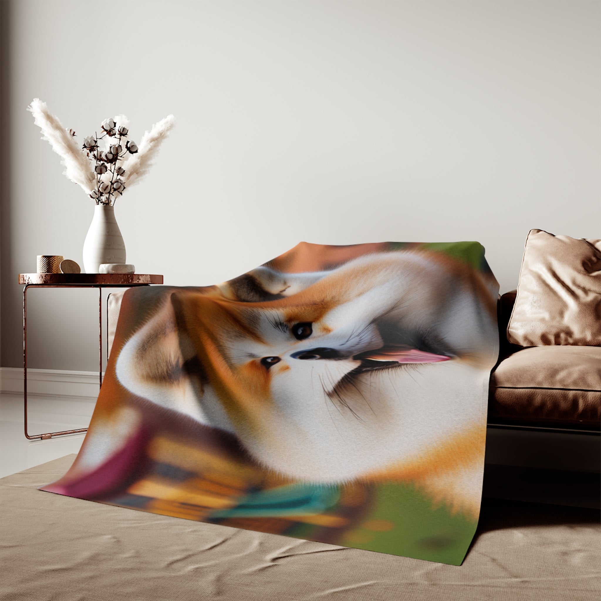 Sweatshirt Blanket – Plush Fleece Throw, 2 Size Options