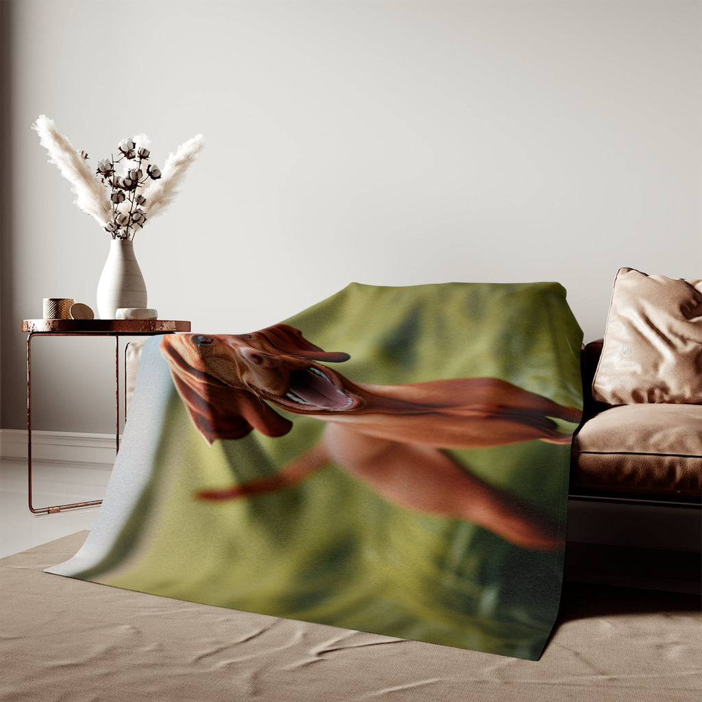 Sweatshirt Blanket – Plush Fleece Throw, 2 Size Options