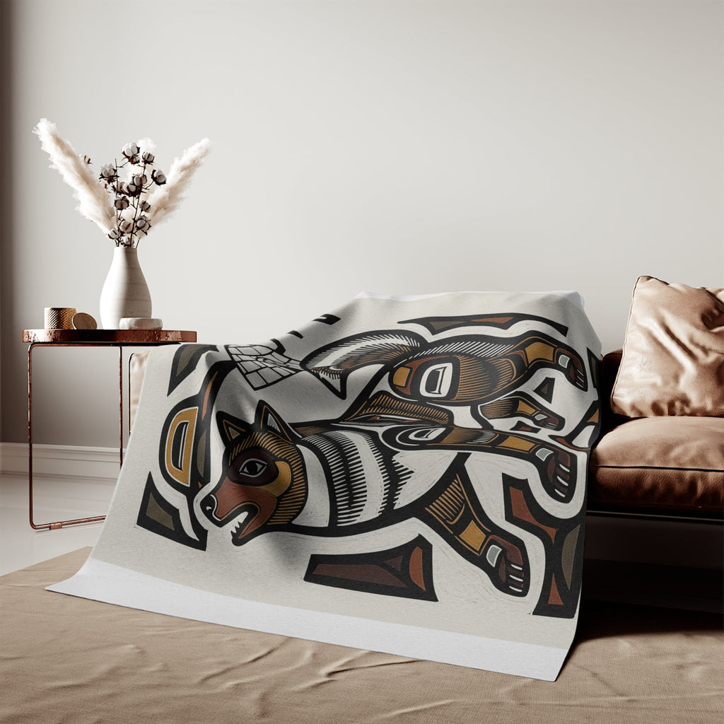 Sweatshirt Blanket – Plush Fleece Throw, 2 Size Options