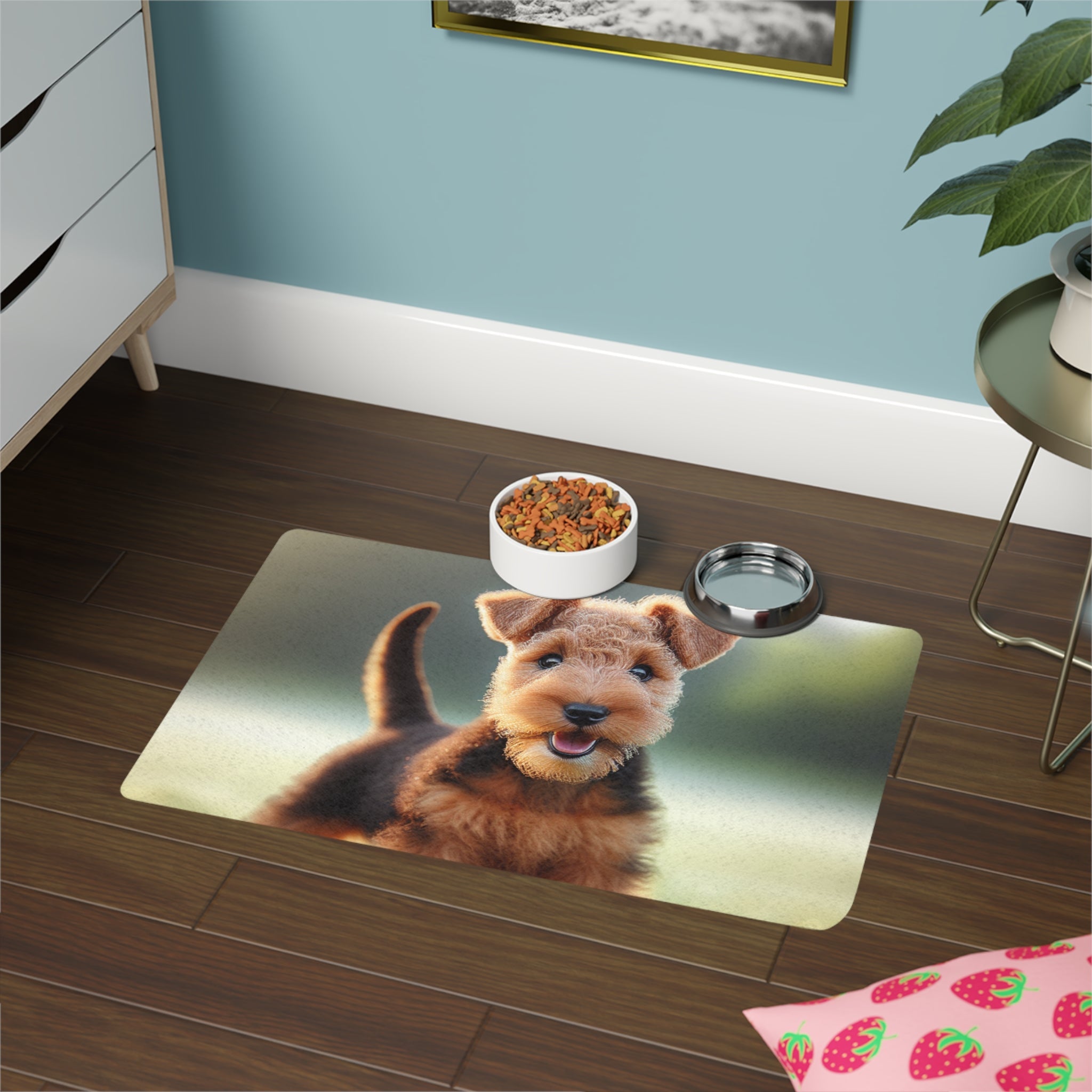 Non-Slip Pet Food Mat – Waterproof Feeding Mat for Dogs