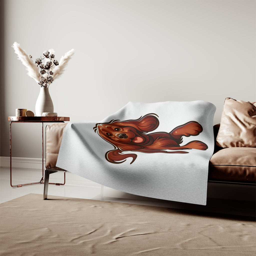 Sweatshirt Blanket – Plush Fleece Throw, 2 Size Options