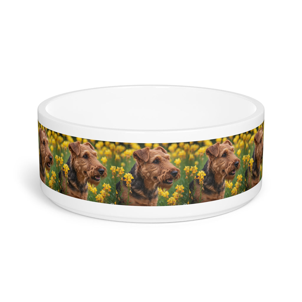 Ceramic Pet Bowl – 16 oz Dog Feeding Bowl