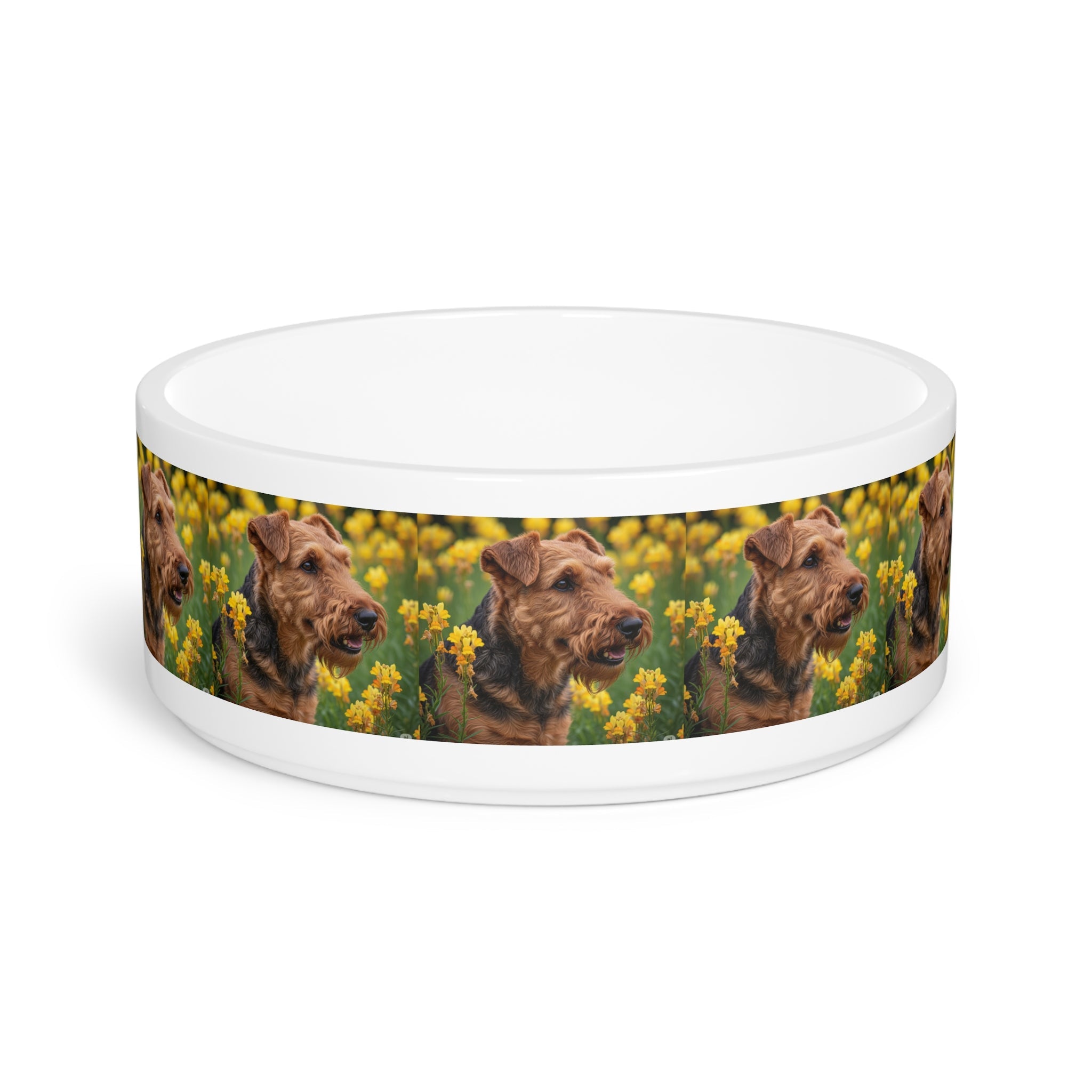 Ceramic Pet Bowl – 16 oz Dog Feeding Bowl