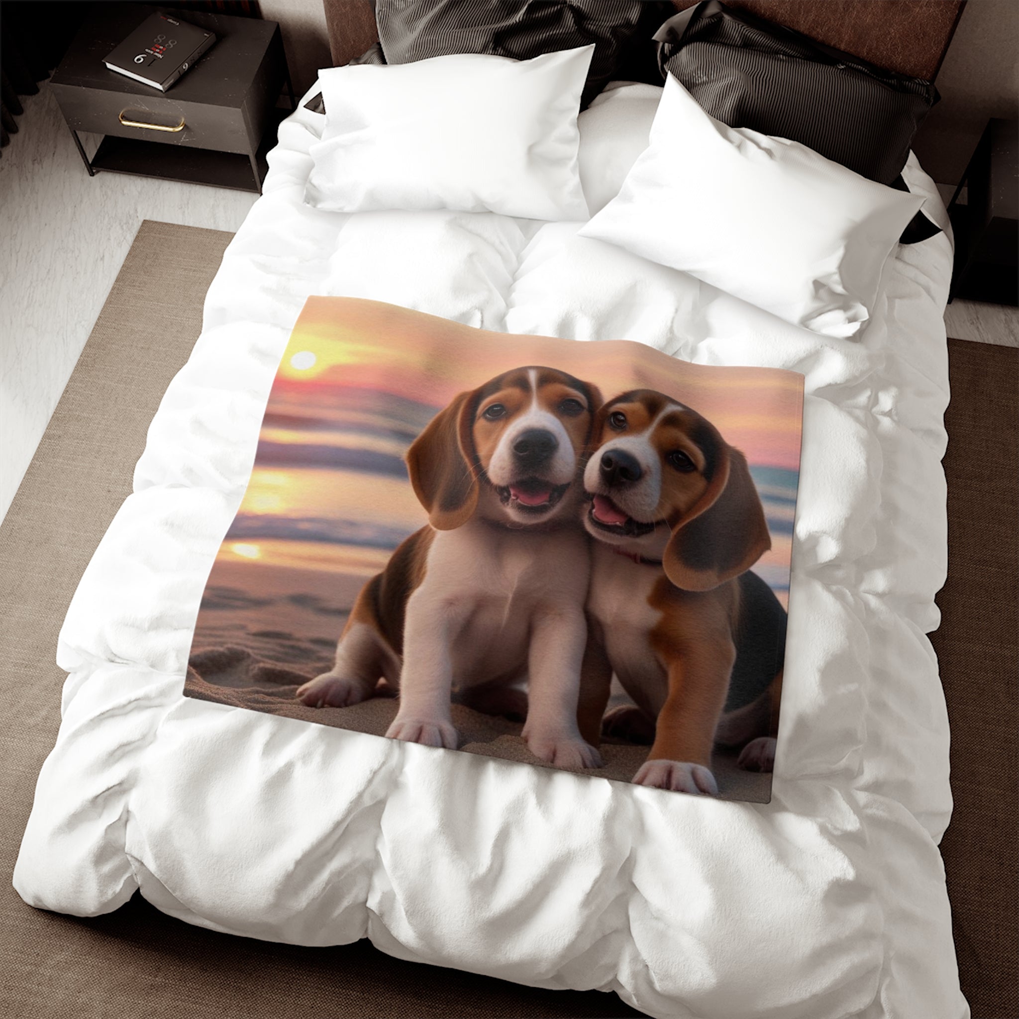 Sweatshirt Blanket – Plush Fleece Throw, 2 Size Options