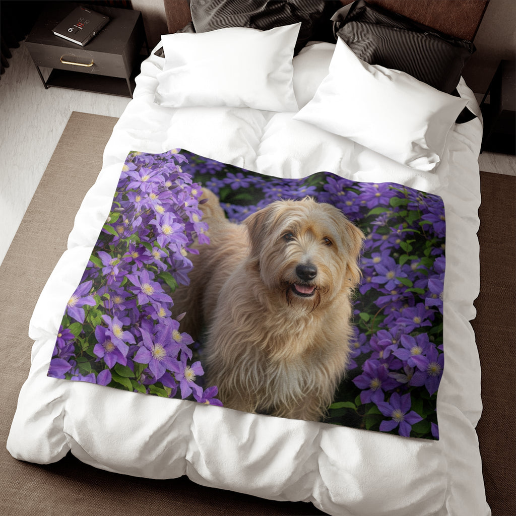 Sweatshirt Blanket – Plush Fleece Throw, 2 Size Options