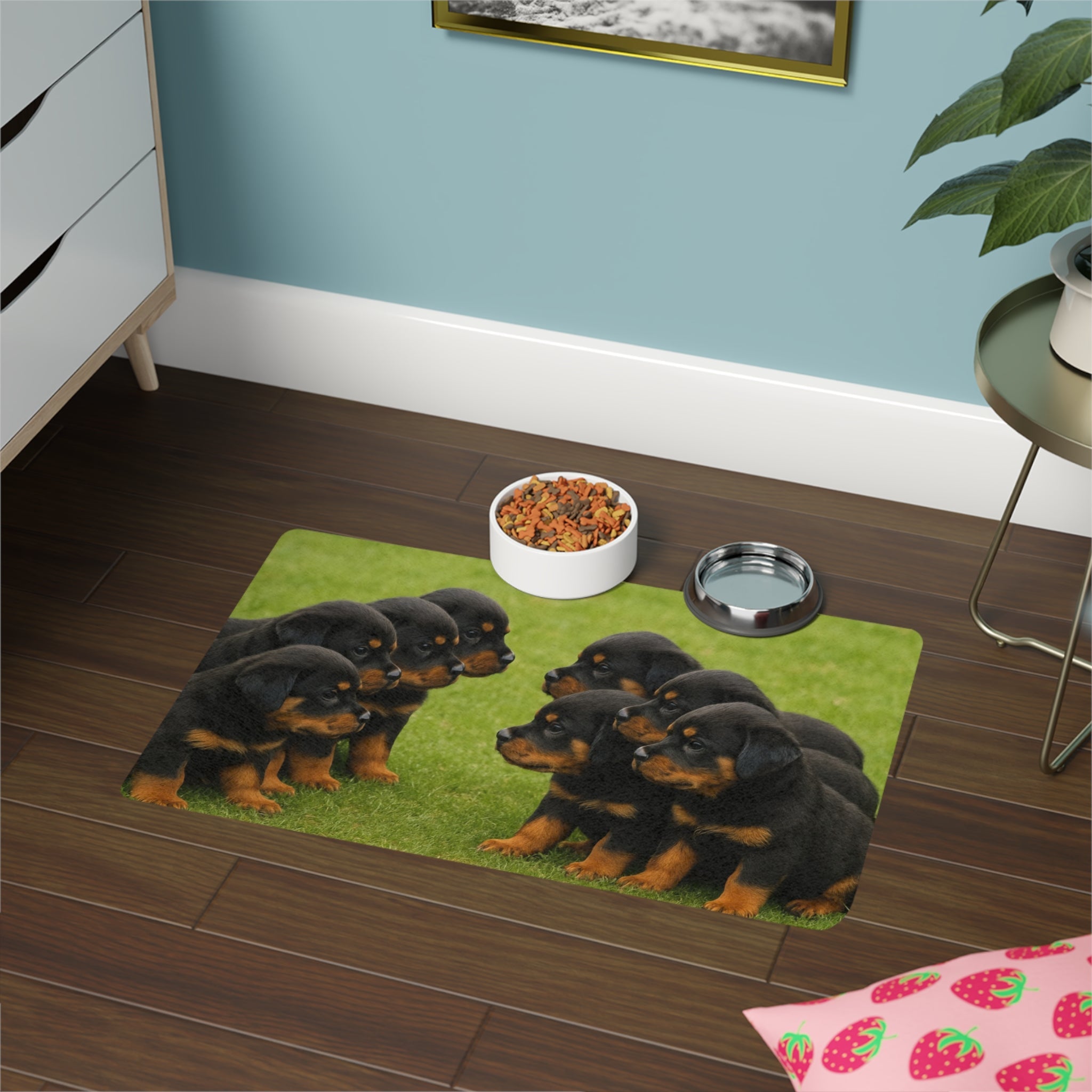 Non-Slip Pet Food Mat – Waterproof Feeding Mat for Dogs