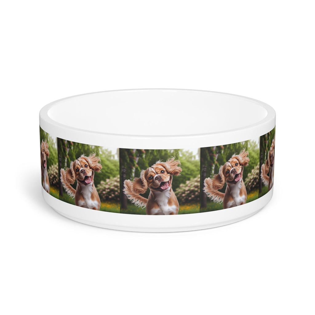 Ceramic Pet Bowl – 16 oz Dog Feeding Bowl
