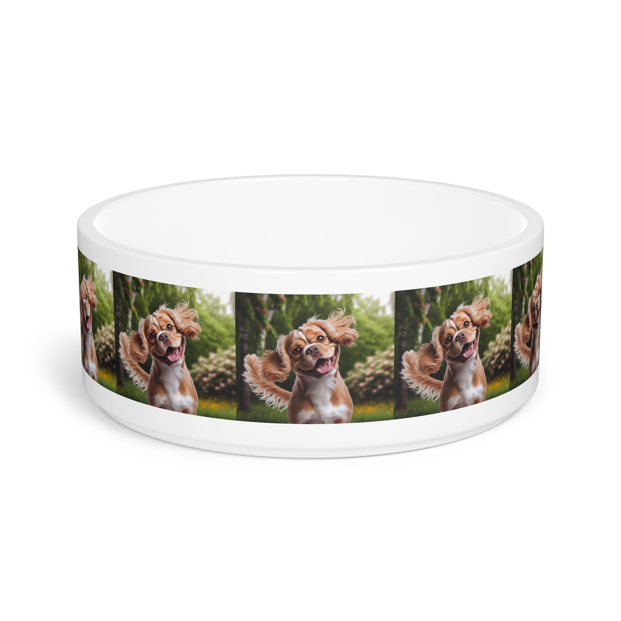 Ceramic Pet Bowl – 16 oz Dog Feeding Bowl