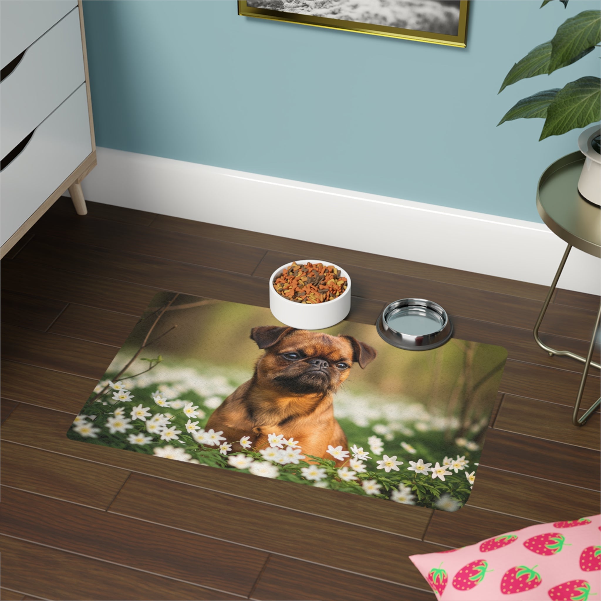Non-Slip Pet Food Mat – Waterproof Feeding Mat for Dogs