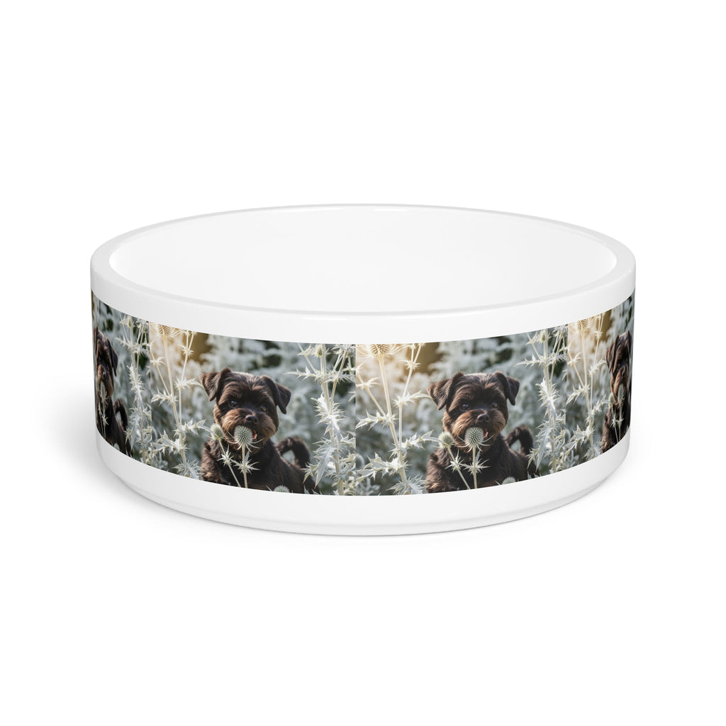 Ceramic Pet Bowl – 16 oz Dog Feeding Bowl