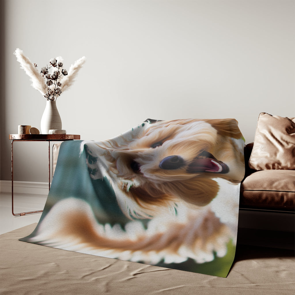 Sweatshirt Blanket – Plush Fleece Throw, 2 Size Options