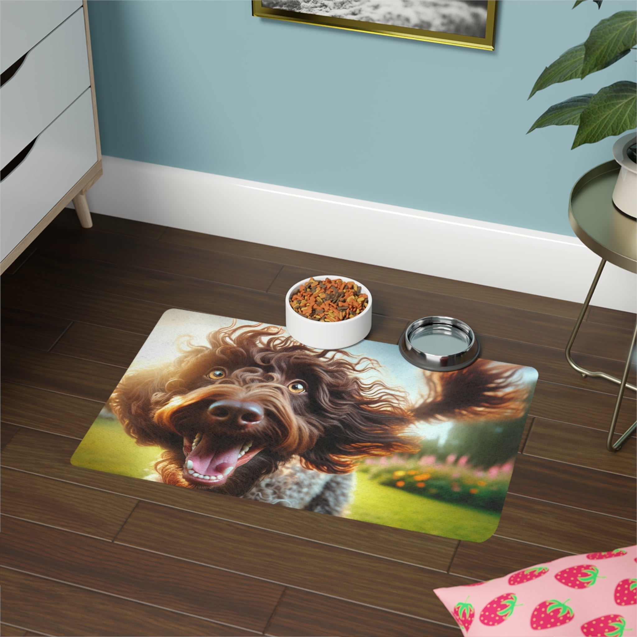 Non-Slip Pet Food Mat – Waterproof Feeding Mat for Dogs