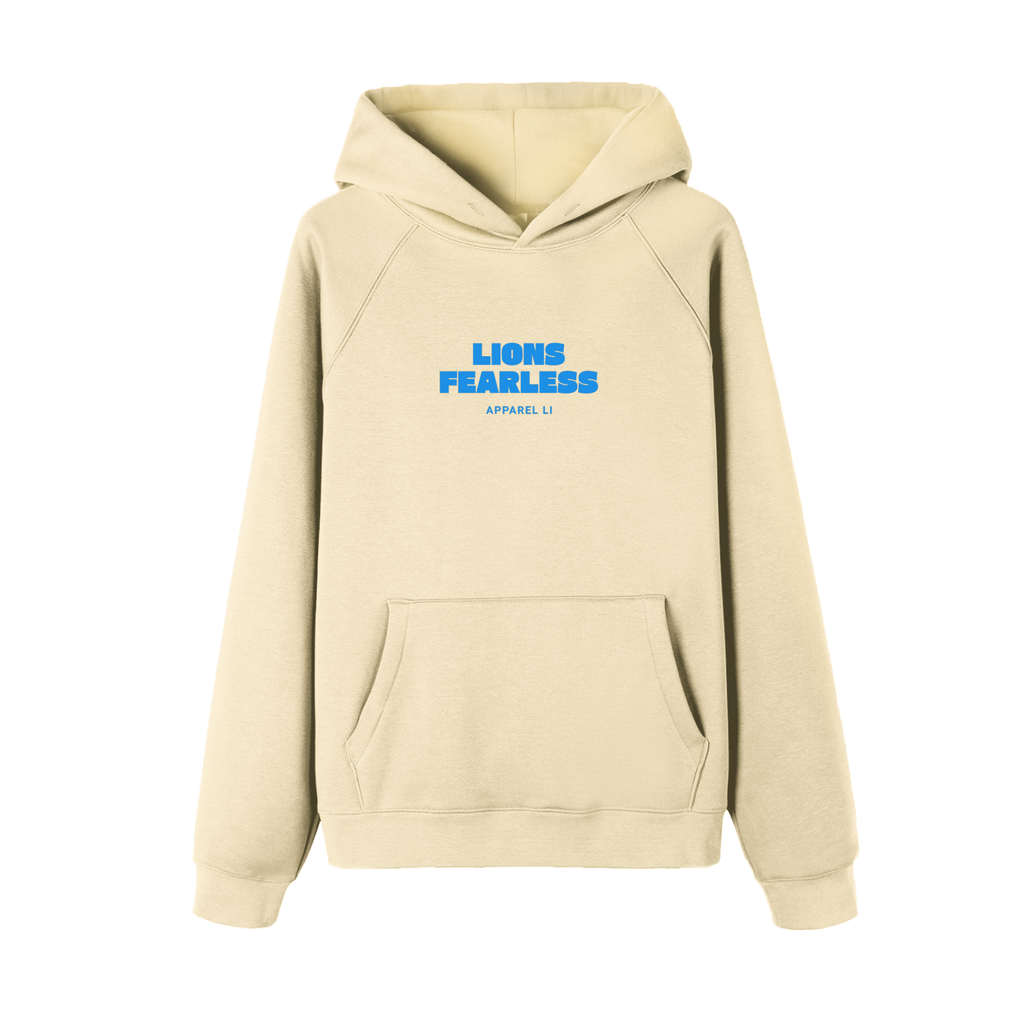 Lions Fearless Apparel Line Raglan Sleeve Hoodie